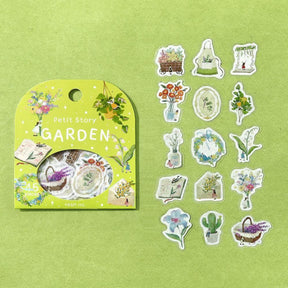 BGM - Planner Sticker - Flake Seal - Petit Story - Garden