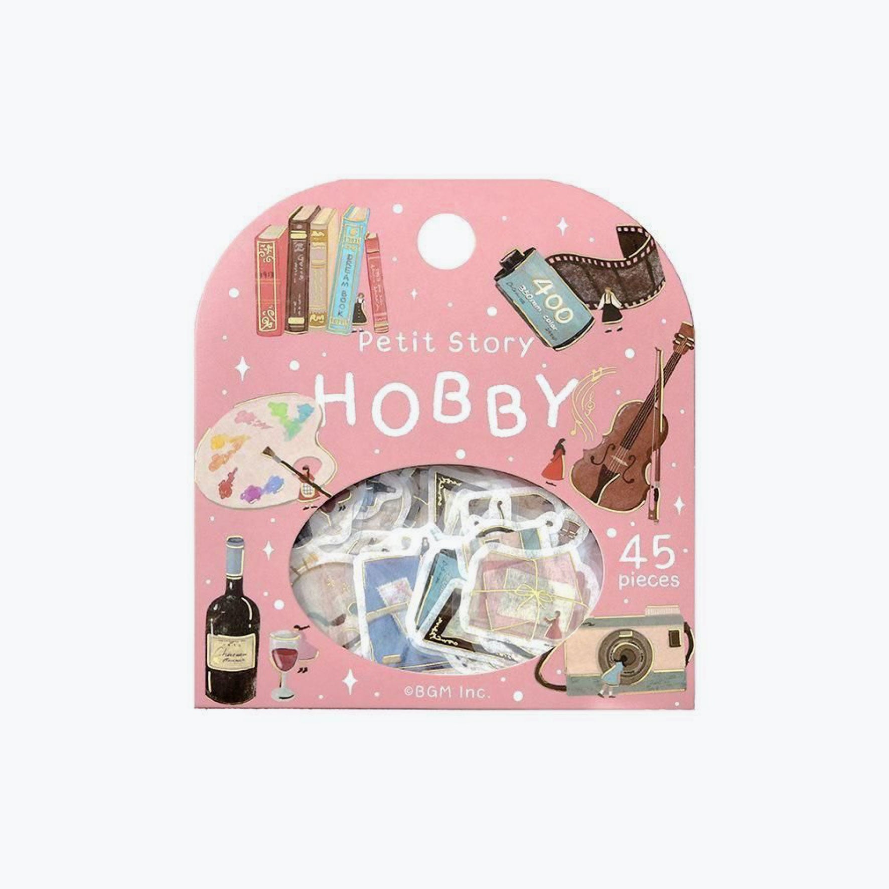 BGM - Planner Sticker - Flake Seal - Petit Story - Hobby