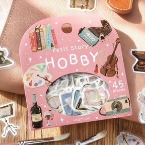 BGM - Planner Sticker - Flake Seal - Petit Story - Hobby