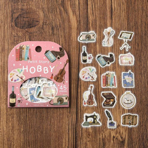 BGM - Planner Sticker - Flake Seal - Petit Story - Hobby