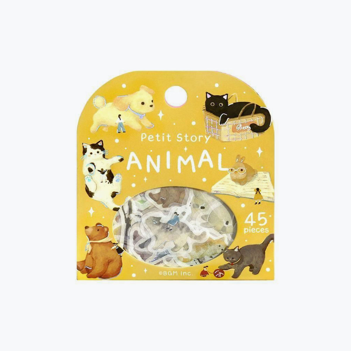 BGM - Planner Sticker - Flake Seal - Petit Story - Animal
