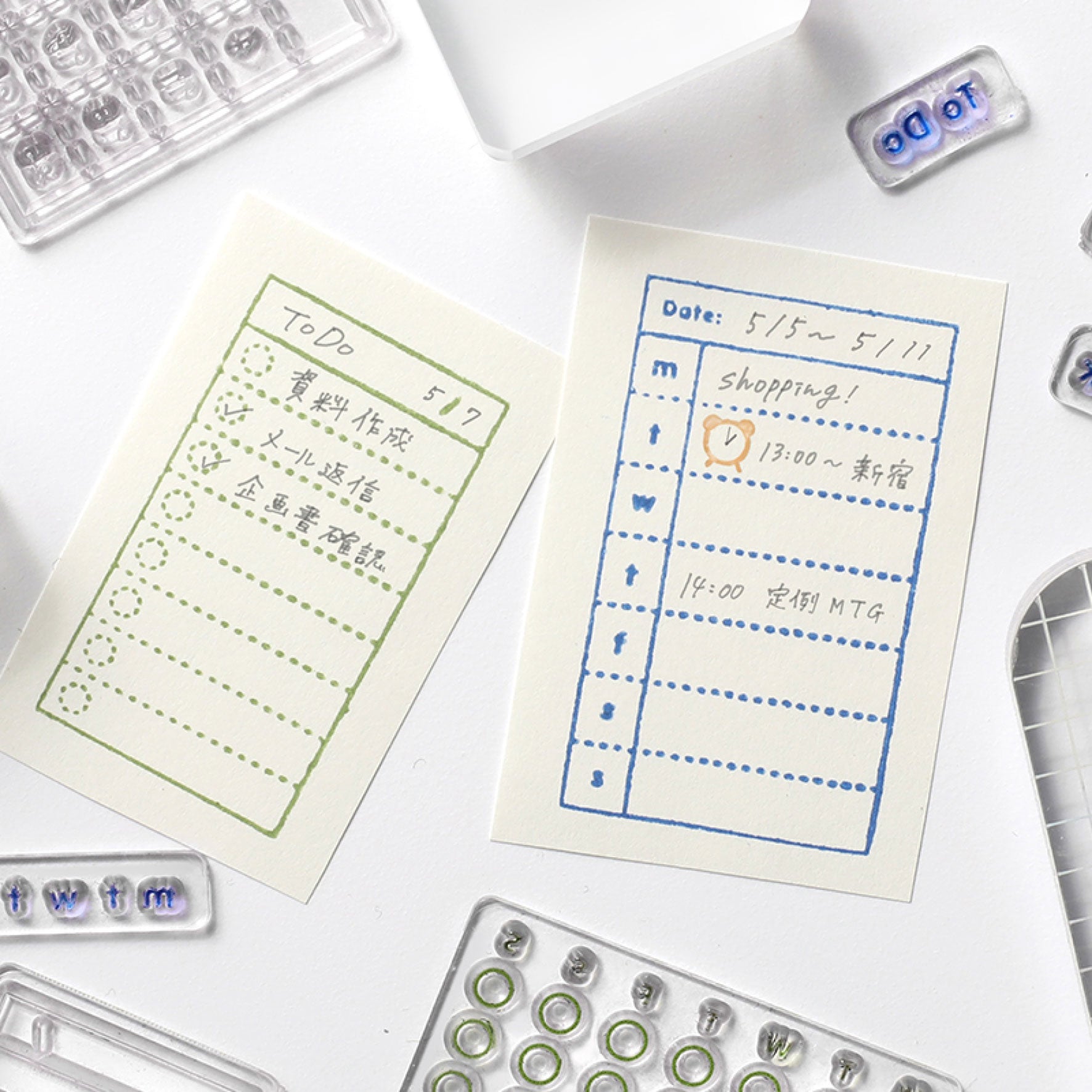 BGM - Stamp - Clear - Record Sheet <Outgoing>