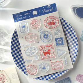 BGM - Stamp - Clear - Travel