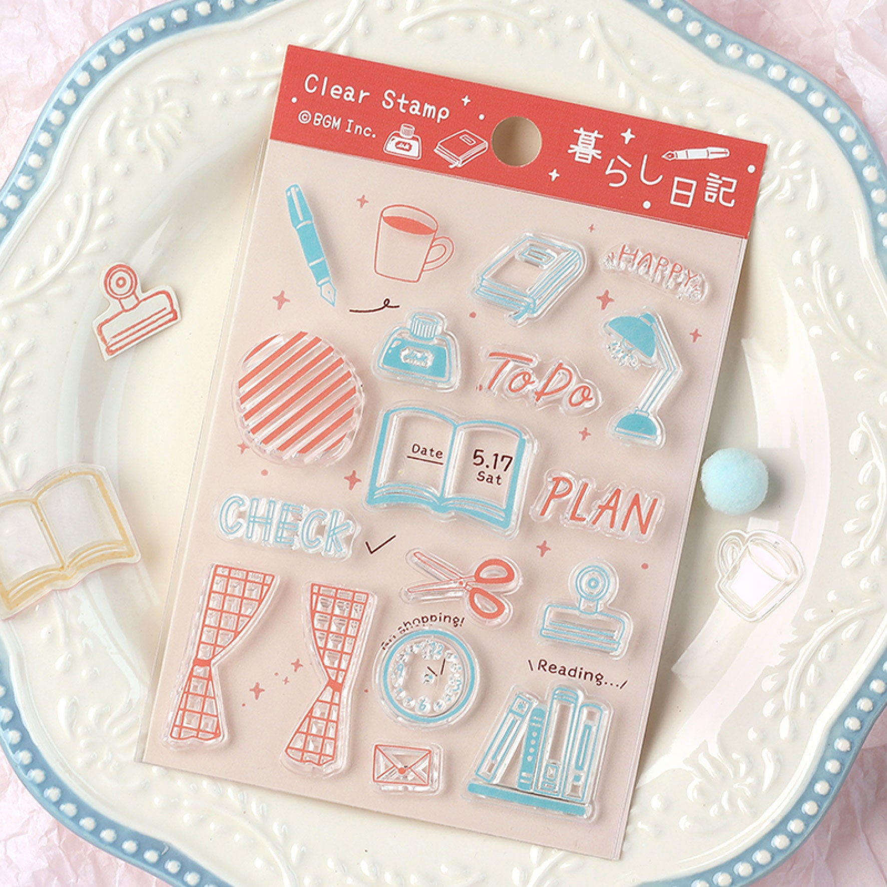 BGM - Stamp - Clear - Journal