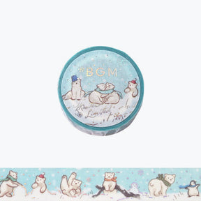 BGM - Washi Tape - 2024 Winter Limited - Bear