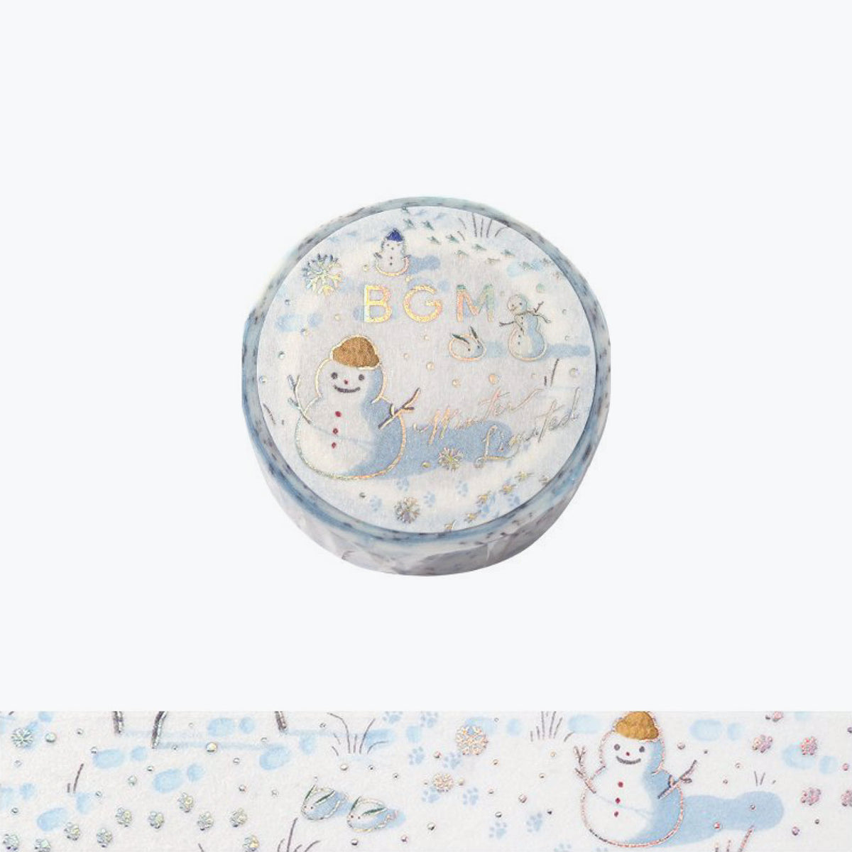 BGM - Washi Tape - 2024 Winter Limited - Snow Play