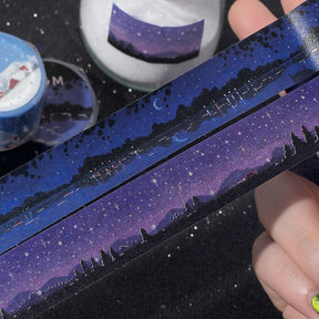 BGM - Washi Tape - Dreamy Scenery - Starry Sky
