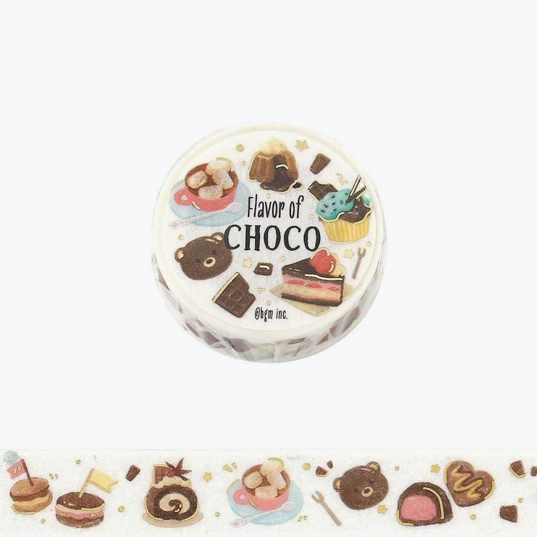 BGM - Washi Tape - Flavor of - Chocolate