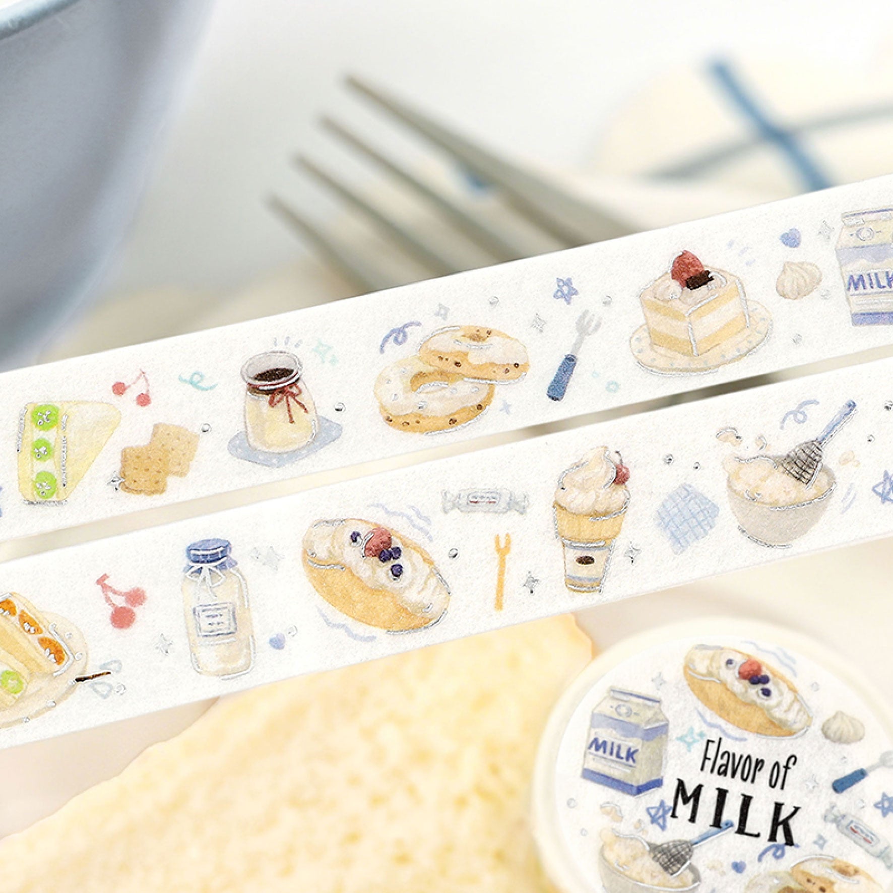 BGM - Washi Tape - Flavor of - Milk