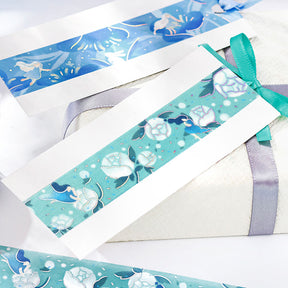 BGM - Washi Tape - Flower Story - Turquoise