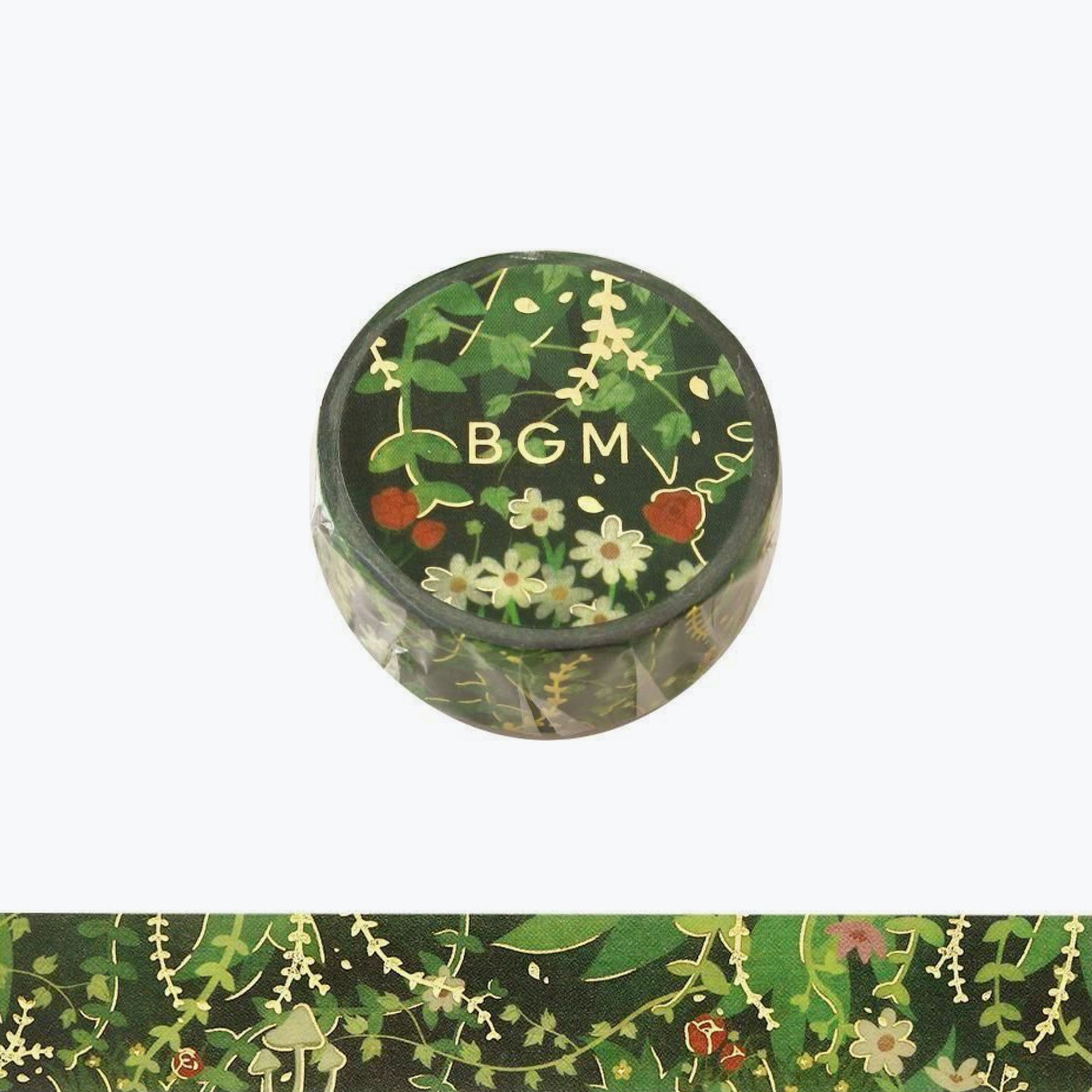 BGM - Washi Tape - Life Foil 3 - Green Path