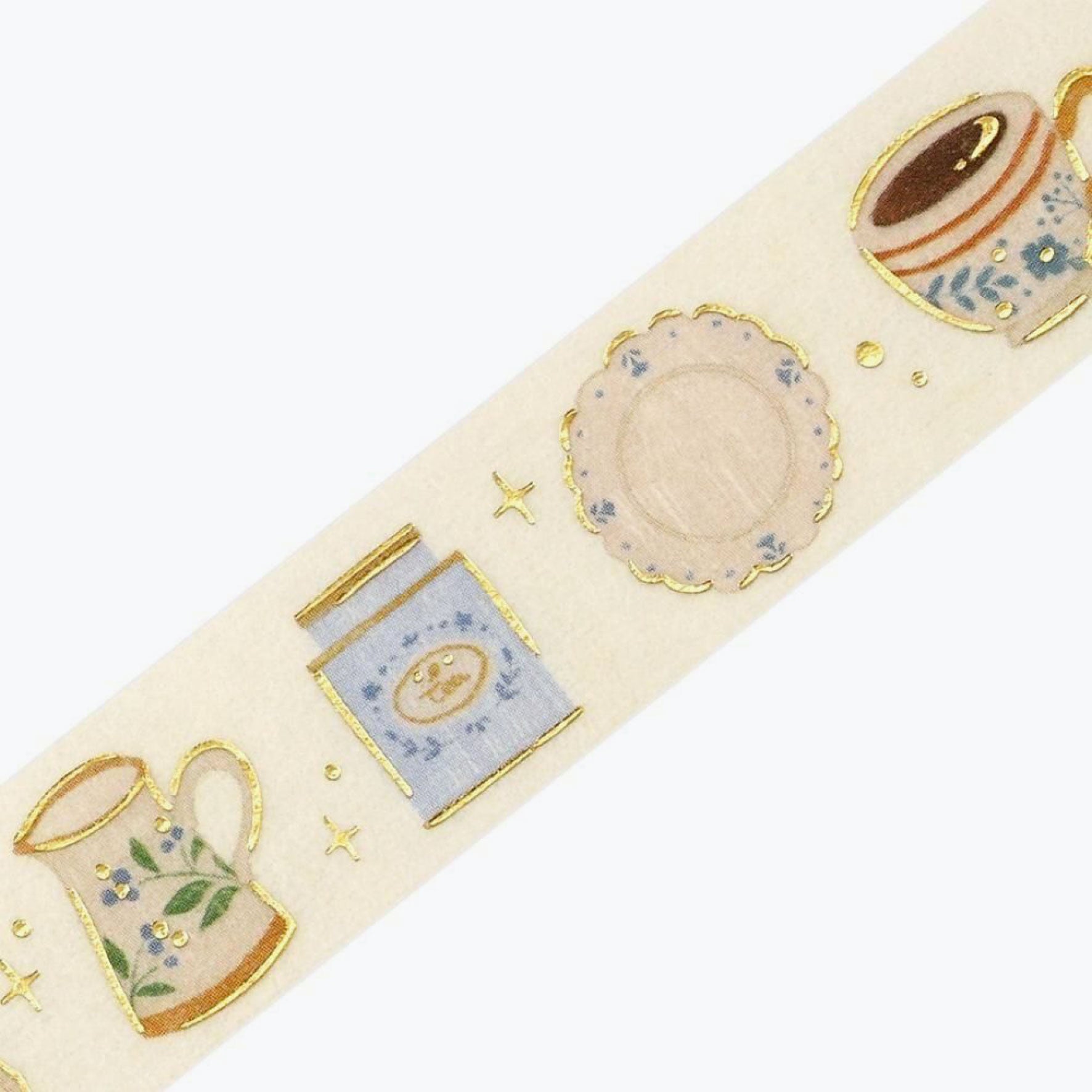 BGM - Washi Tape - Life Foil 3 - Afternoon Tea