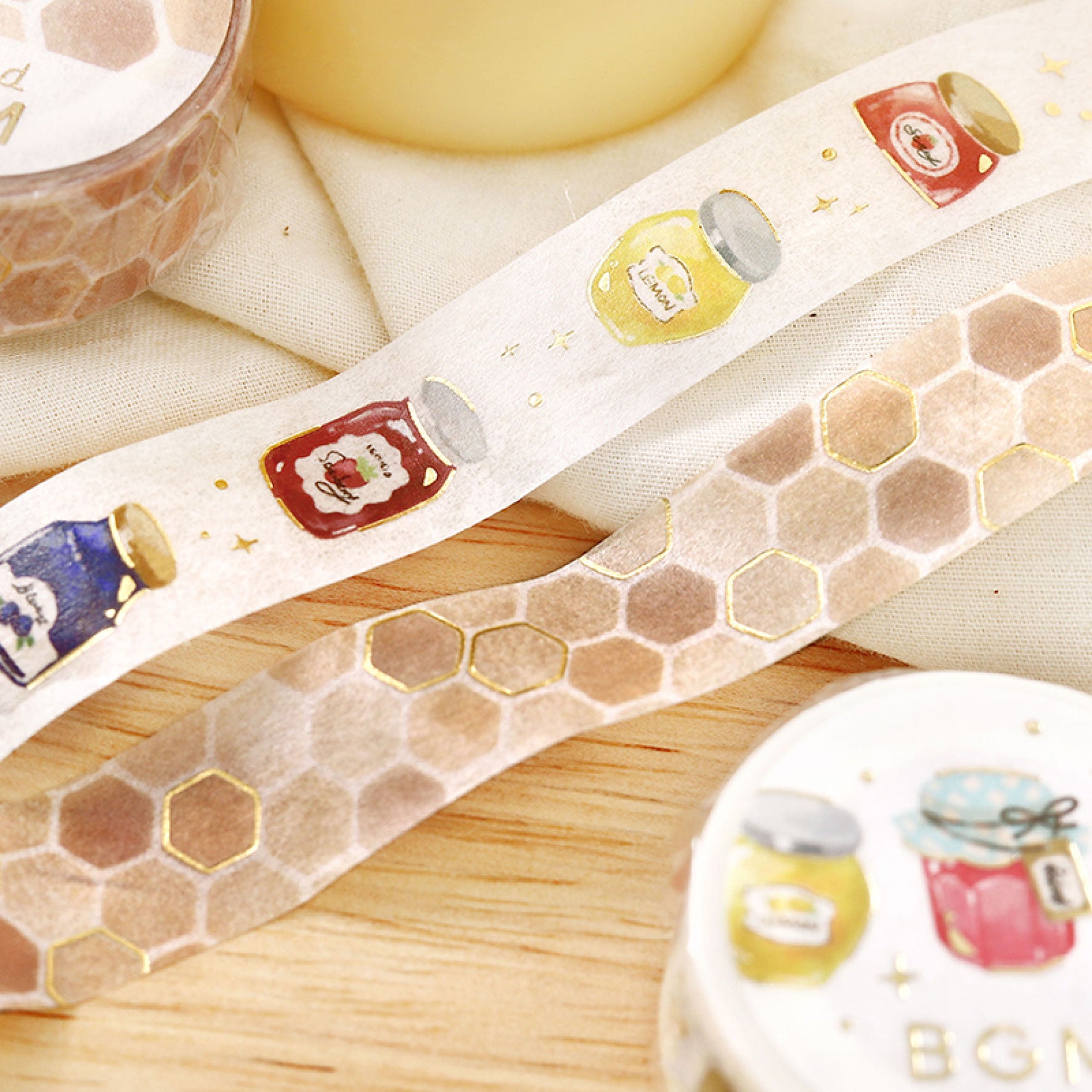 BGM - Washi Tape - Life Foil - Fruit Jam
