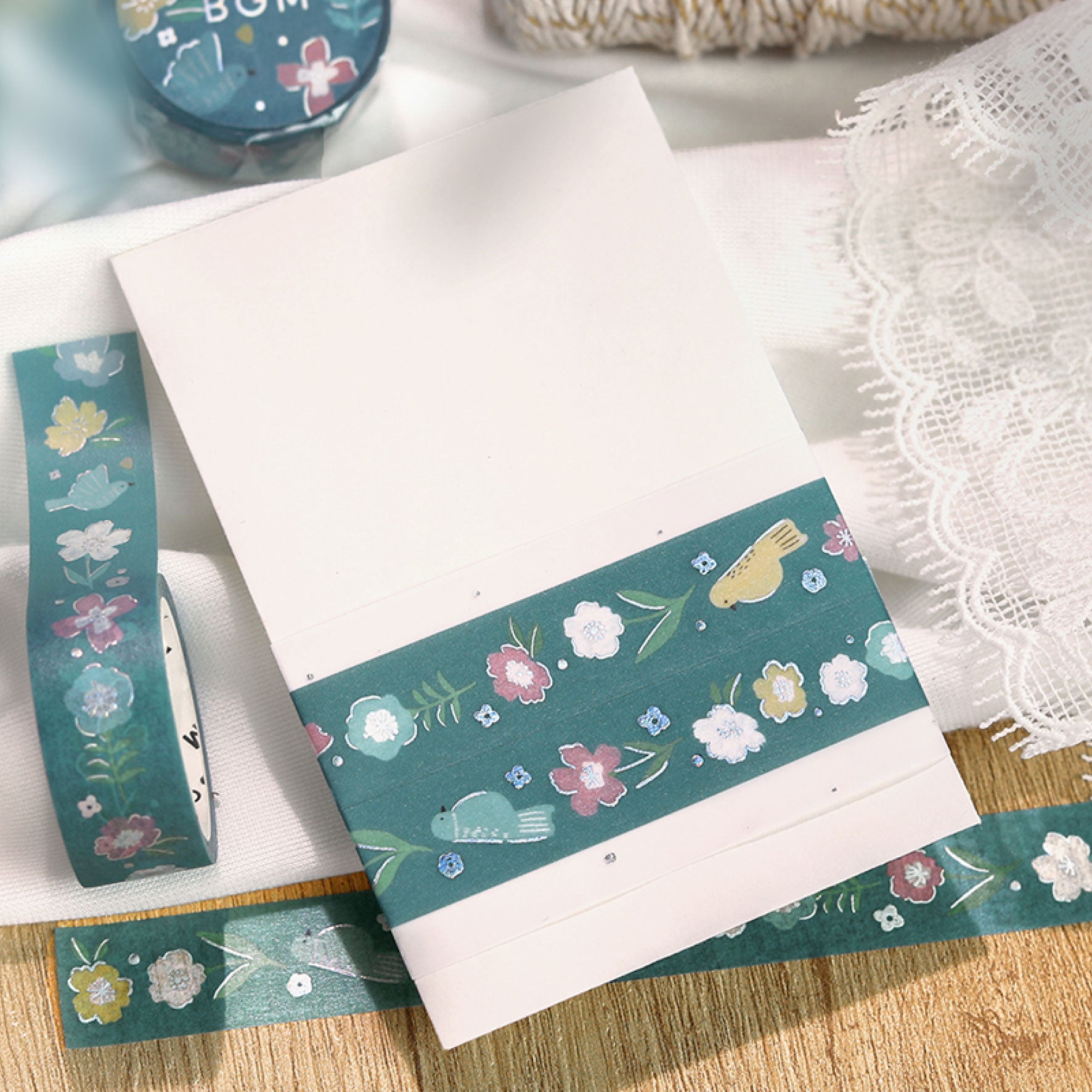 BGM - Washi Tape - Nordic Forest - Flower Melody