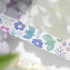 BGM - Washi Tape - Nordic Forest - Bird Song