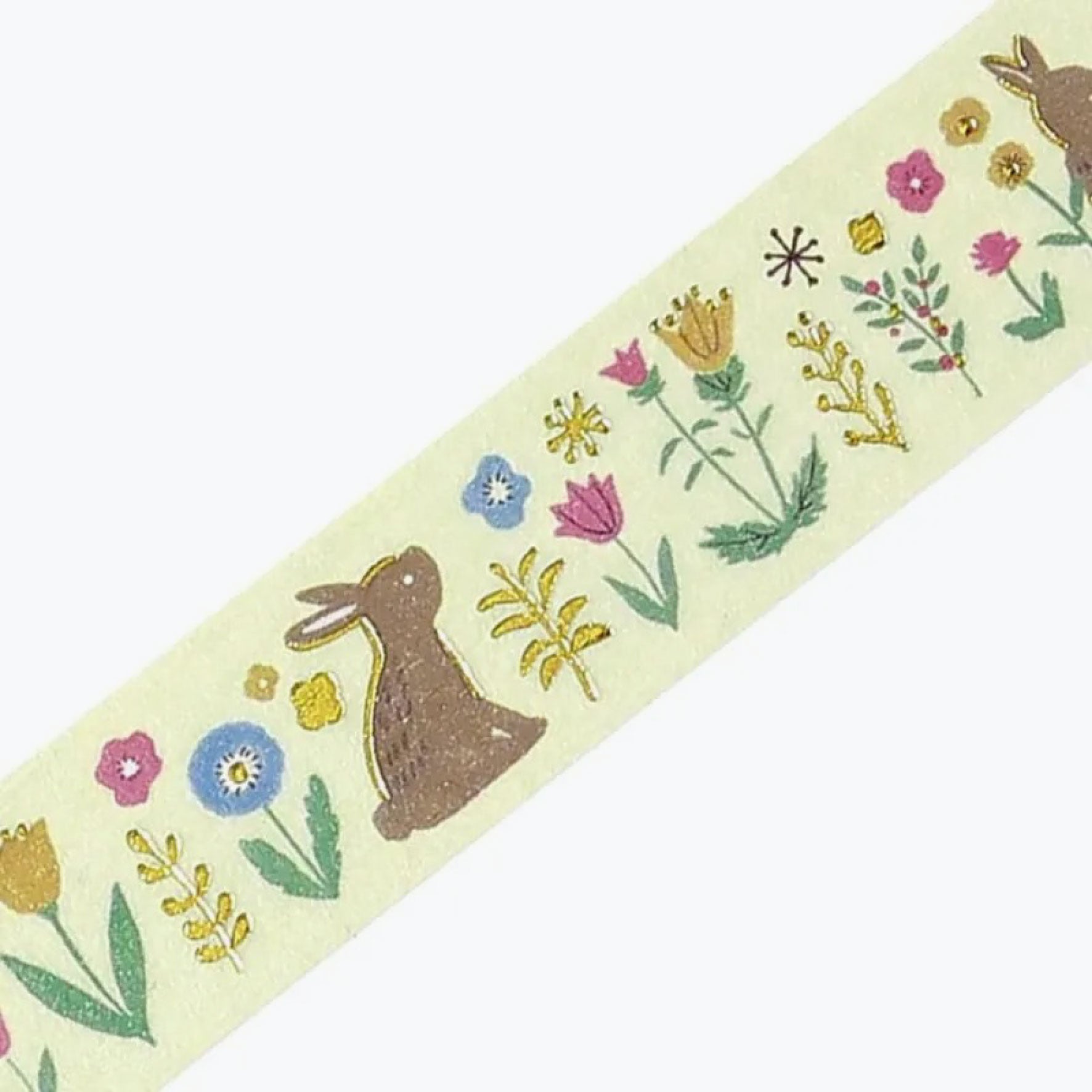 BGM - Washi Tape - Nordic Forest - Flowers and Rabbits