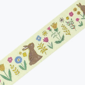 BGM - Washi Tape - Nordic Forest - Flowers and Rabbits