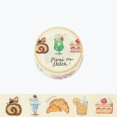 BGM - Washi Tape - Pieni Stitch - Tiny Cafe