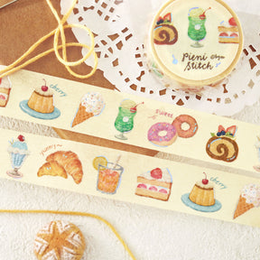 BGM - Washi Tape - Pieni Stitch - Tiny Cafe