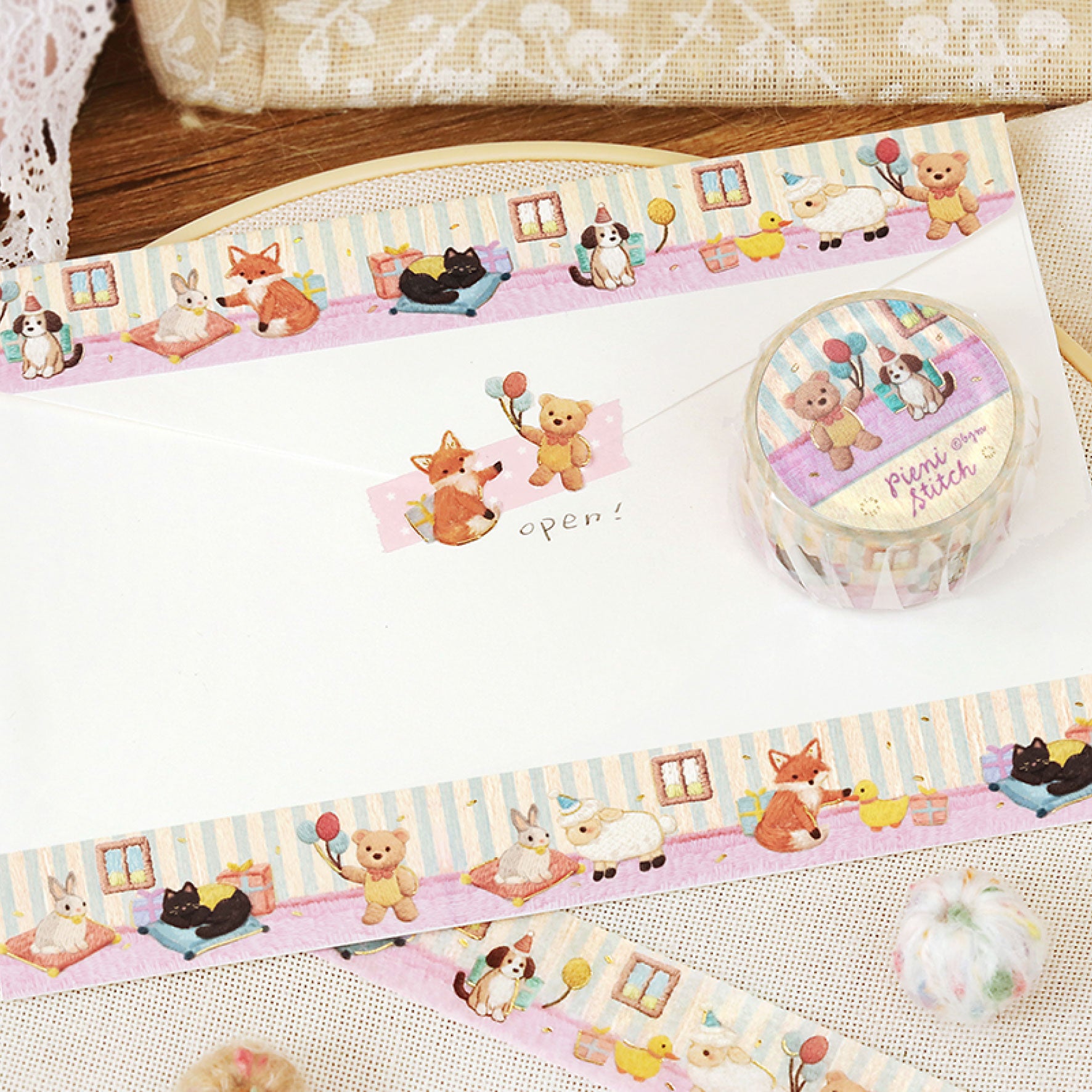 BGM - Washi Tape - Pieni Stitch - Tiny Party
