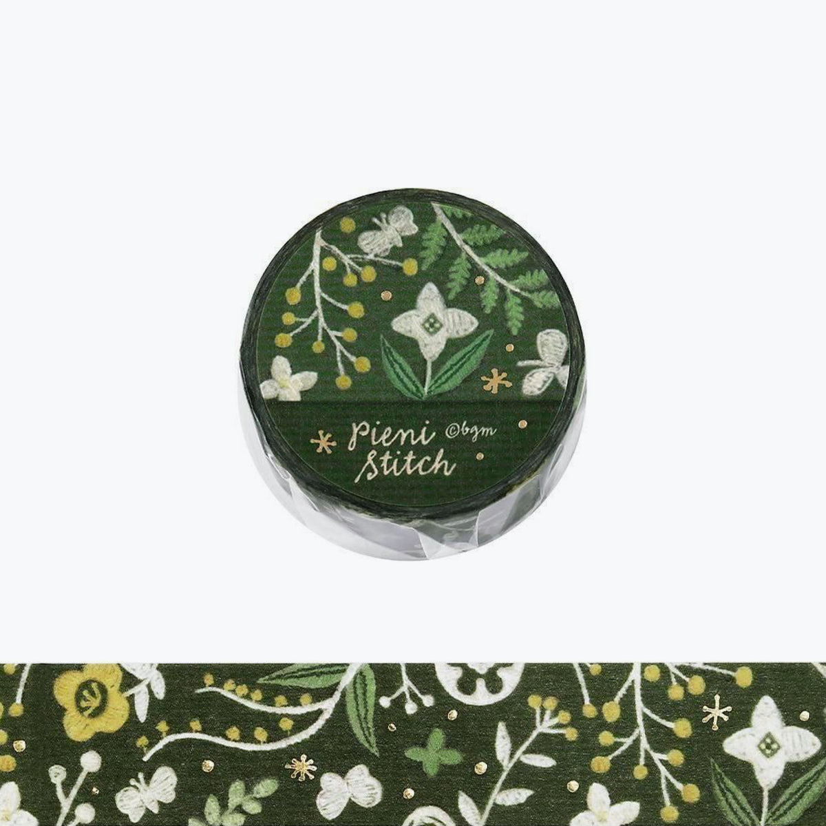 BGM - Washi Tape - Pieni Stitch - Tiny Flowers