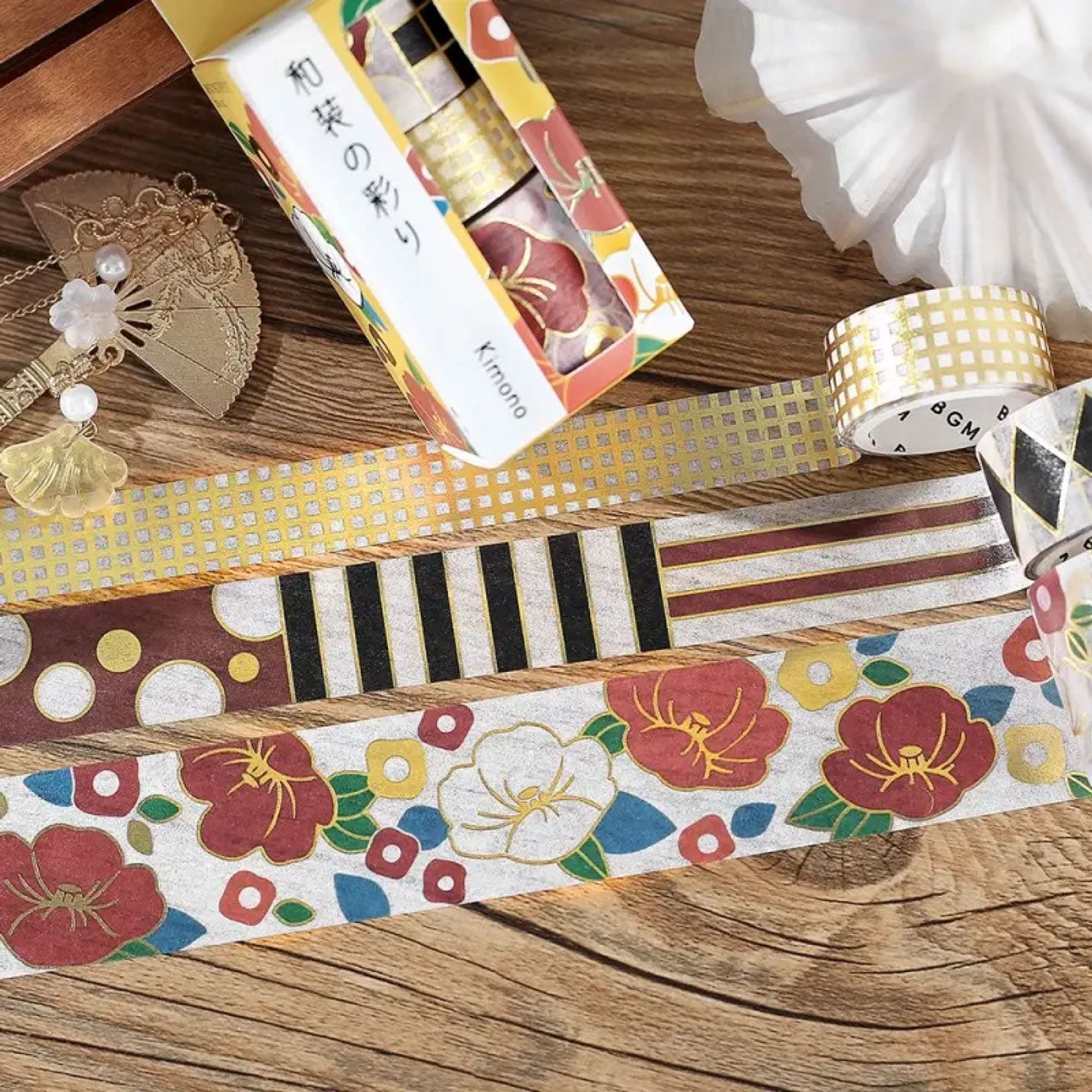 BGM - Washi Tape Set - Kimono - Set 4