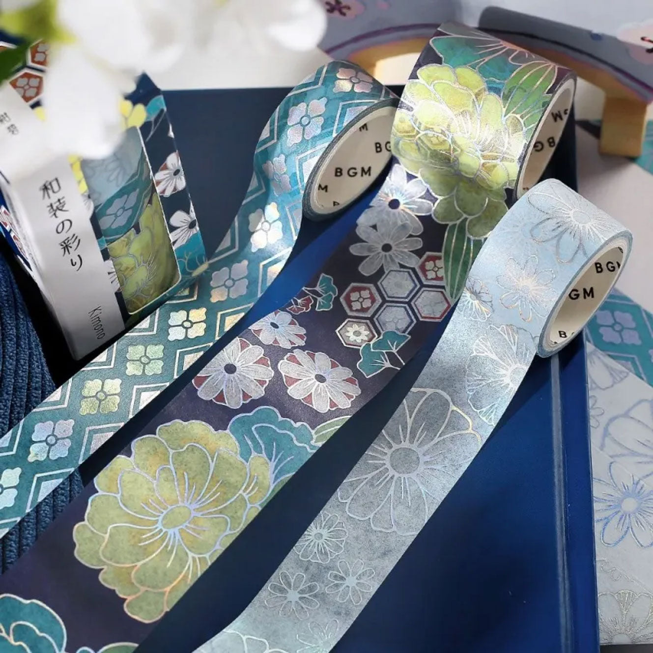 BGM - Washi Tape Set - Kimono - Set 2 <Outgoing>