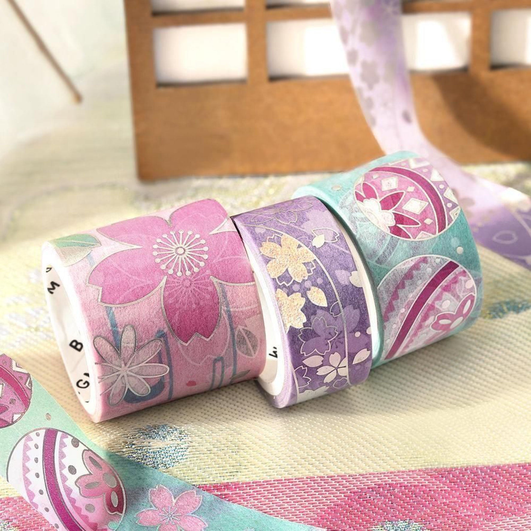 BGM - Washi Tape Set - Kimono Vol. 2 - Cherry Blossoms