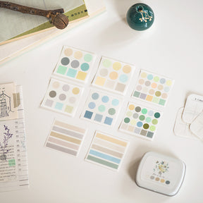 MU Lifestyle - Planner Sticker - Mini Tin Palette - #04