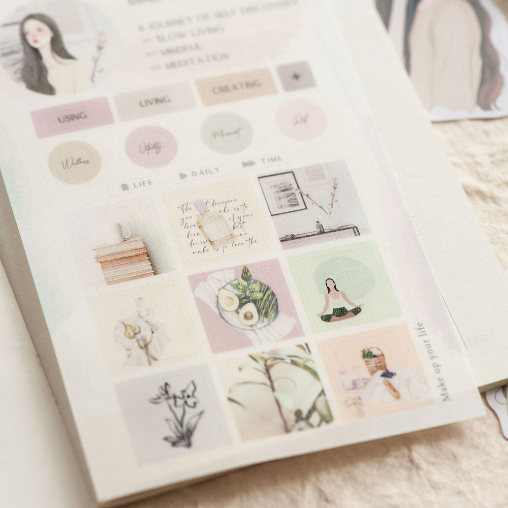 MU Lifestyle - Planner Sticker - Girl Stickers - #001