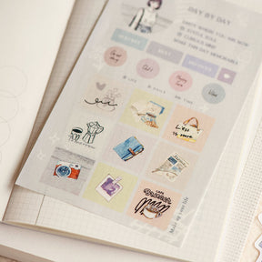 MU Lifestyle - Planner Sticker - Girl Stickers - #002