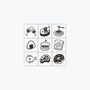 Beverly - Stamps - Mini Set - Food