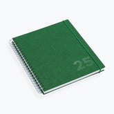 Bookbinders Design - 2025 Diary - Wire-O - Regular - Green