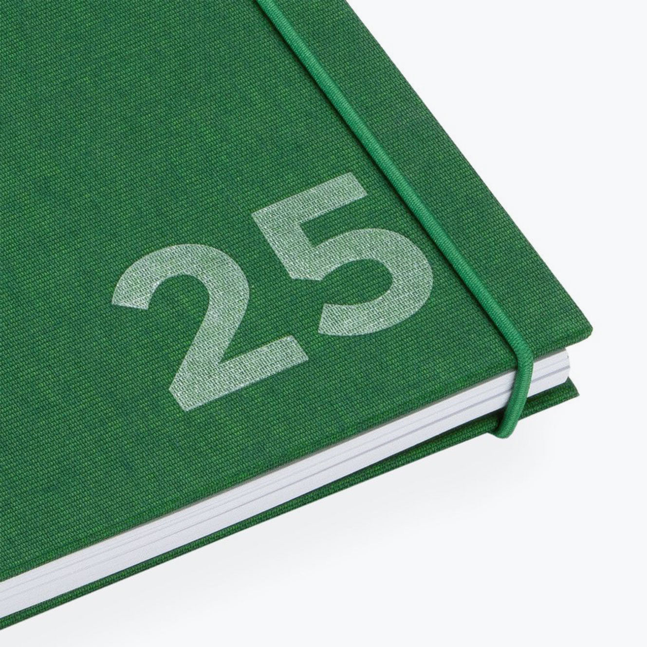 Bookbinders Design - 2025 Diary - Wire-O - Small - Green