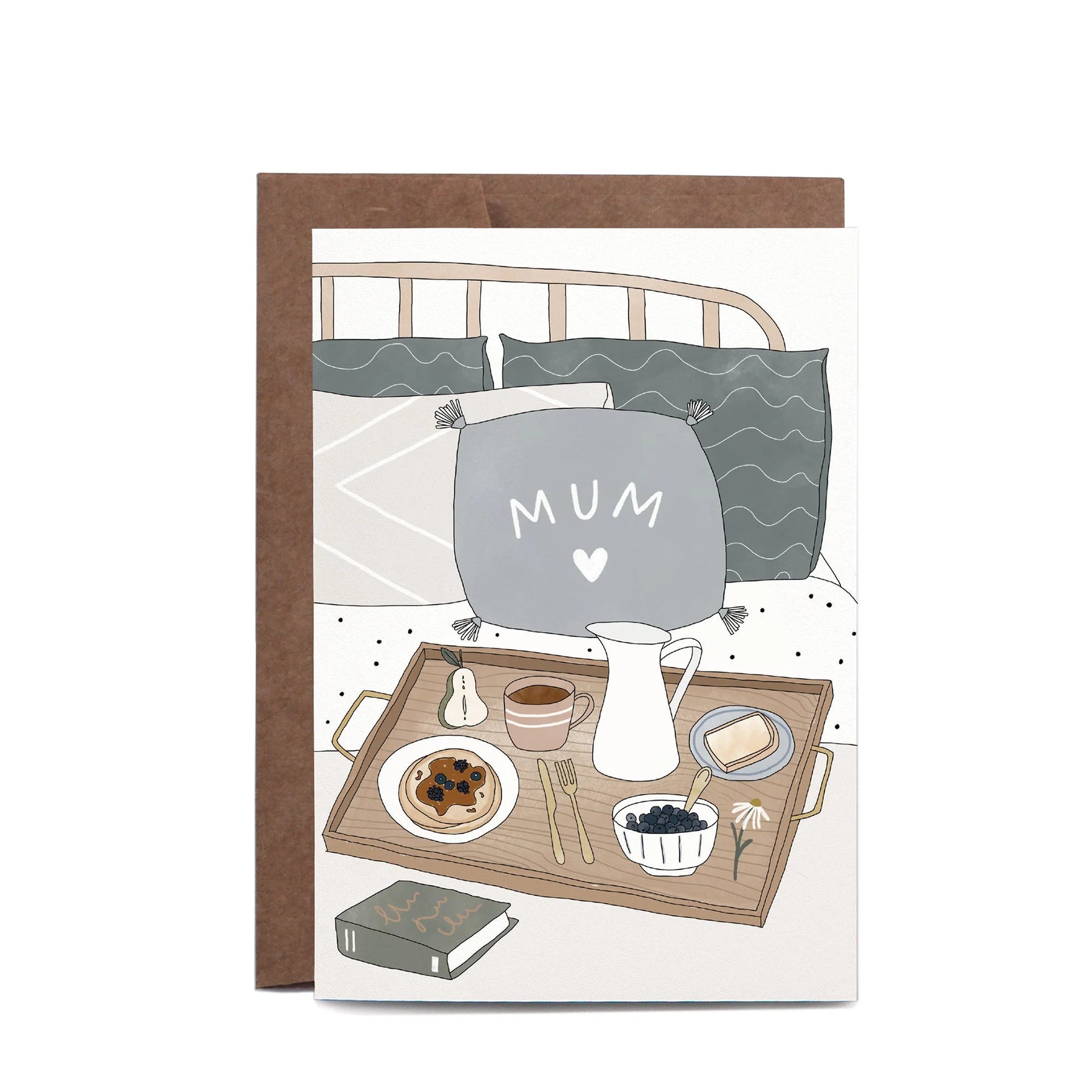 In the Daylight - Card - Mother's Day Breakfast in Bed