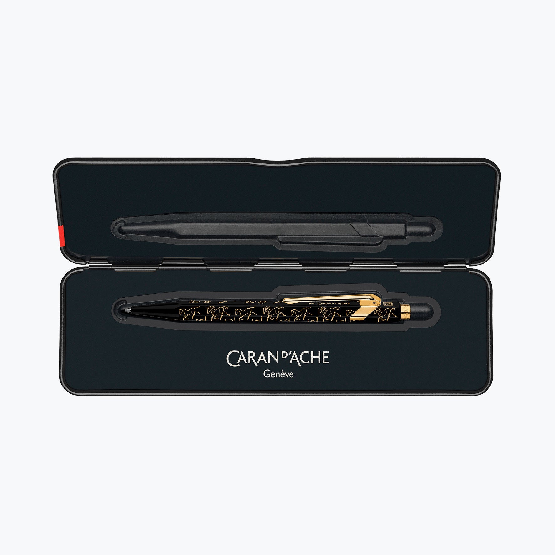 Caran d'Ache - Ballpoint Pen - 849 - Horse - Black