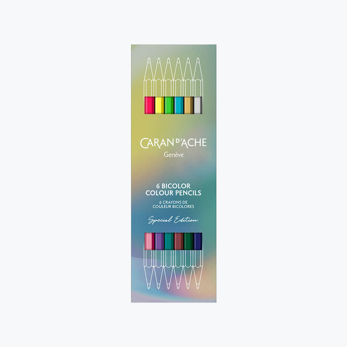 Caran d'Ache - Coloured Pencils - Claim Your Style - Two-Tone