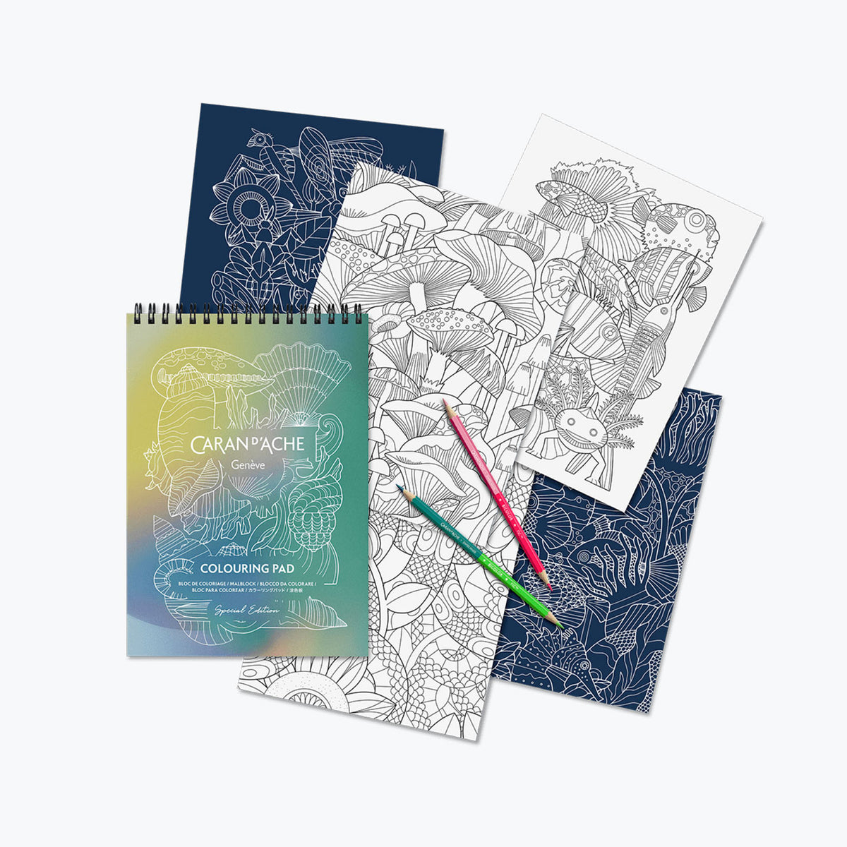 Caran d'Ache - Colouring Pad - Claim Your Style