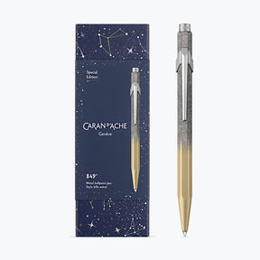 Caran d'Ache - Ballpoint Pen - 849 - Cosmic Blue - Gilded