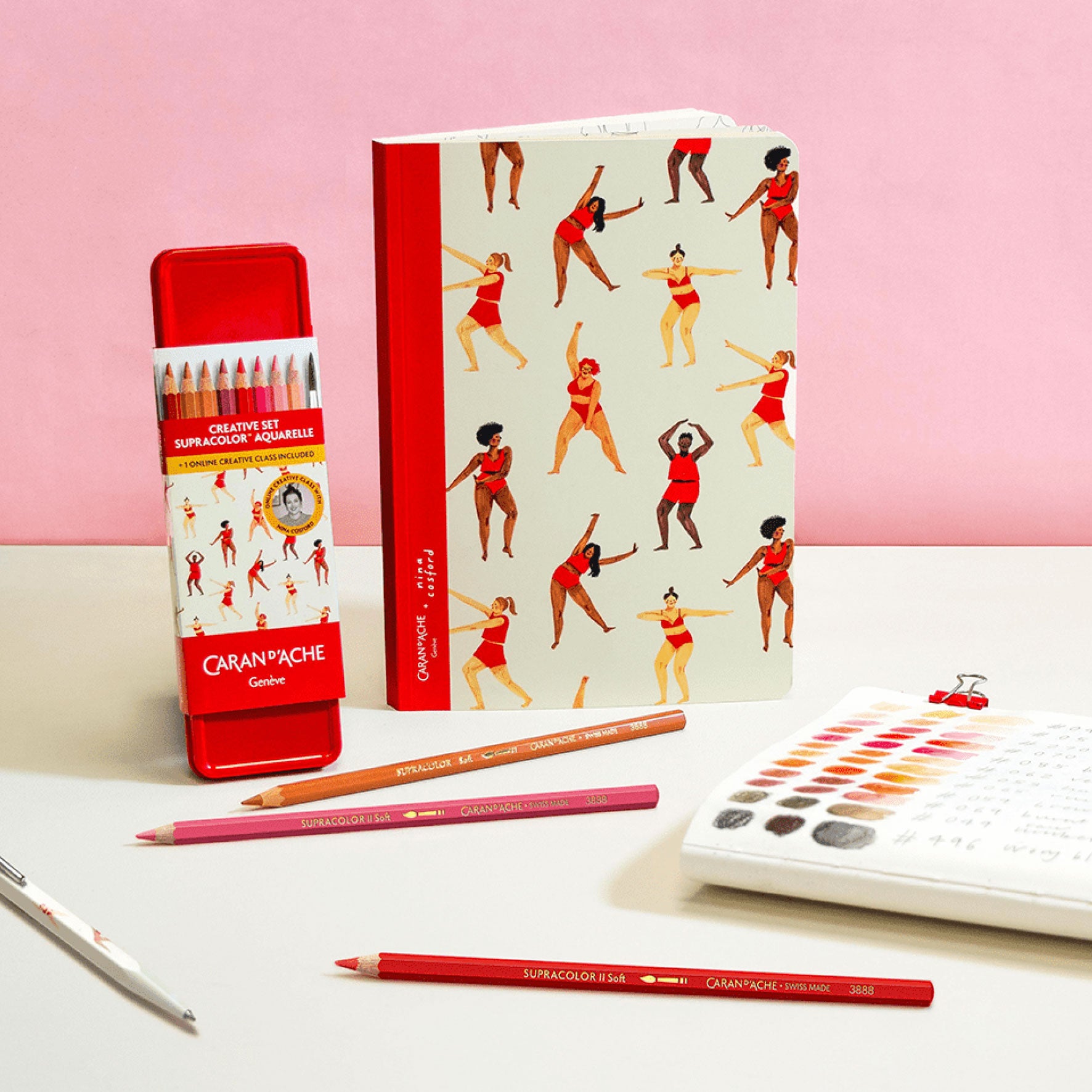 Caran d'Ache - Creative Nomad Set - Nina Cosford