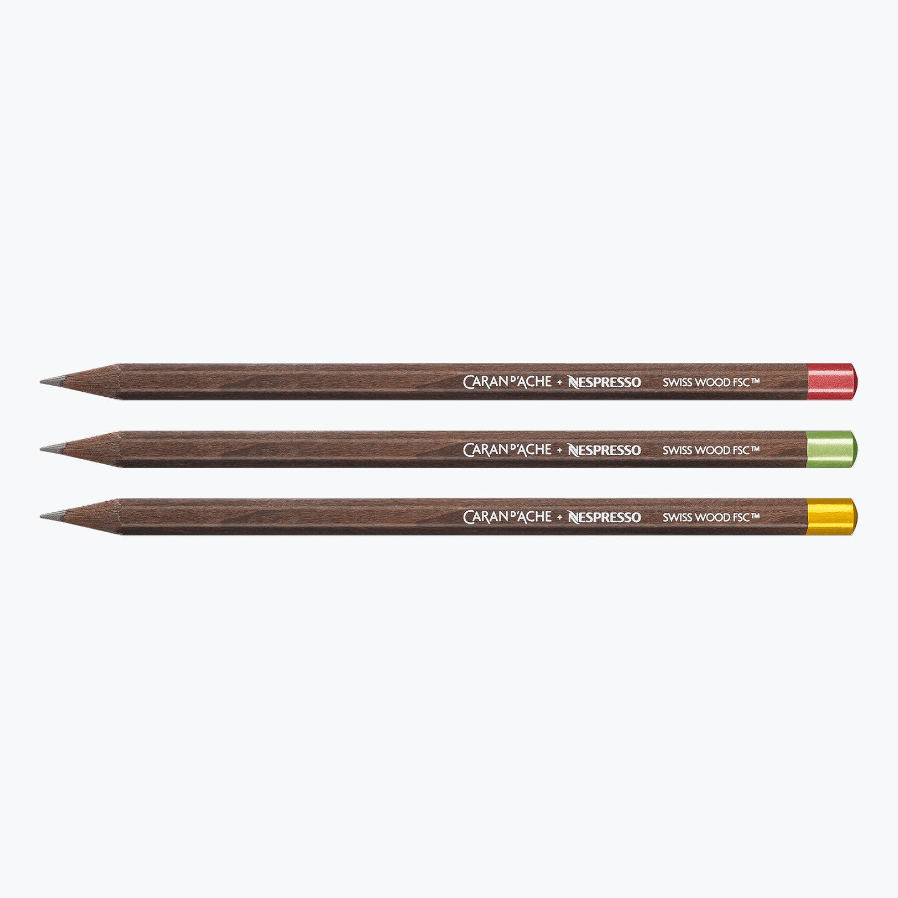 Caran d'Ache - Pencil - Swiss Wood Nespresso 4 - Box of 3 <Outgoing>