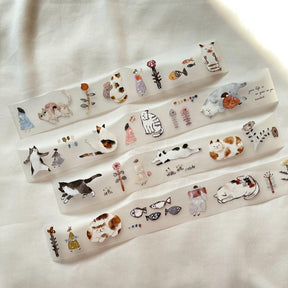 Pion - Washi Tape - Cat Girl (PET)