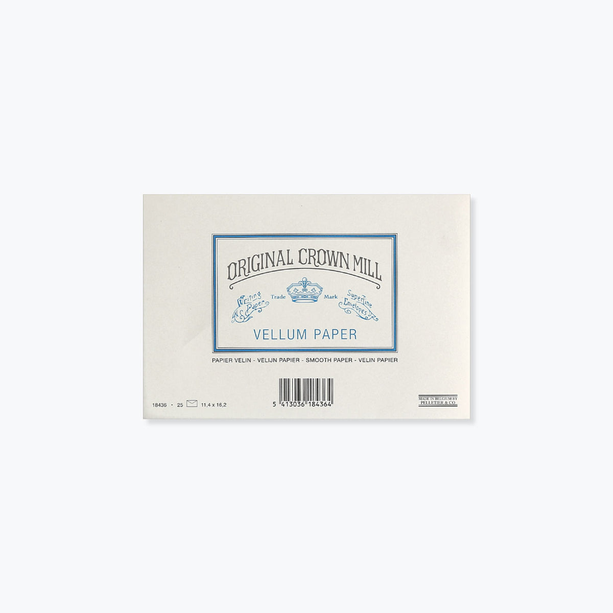 Crown Mill - Envelopes - Lined - C6 - Vellum Cream