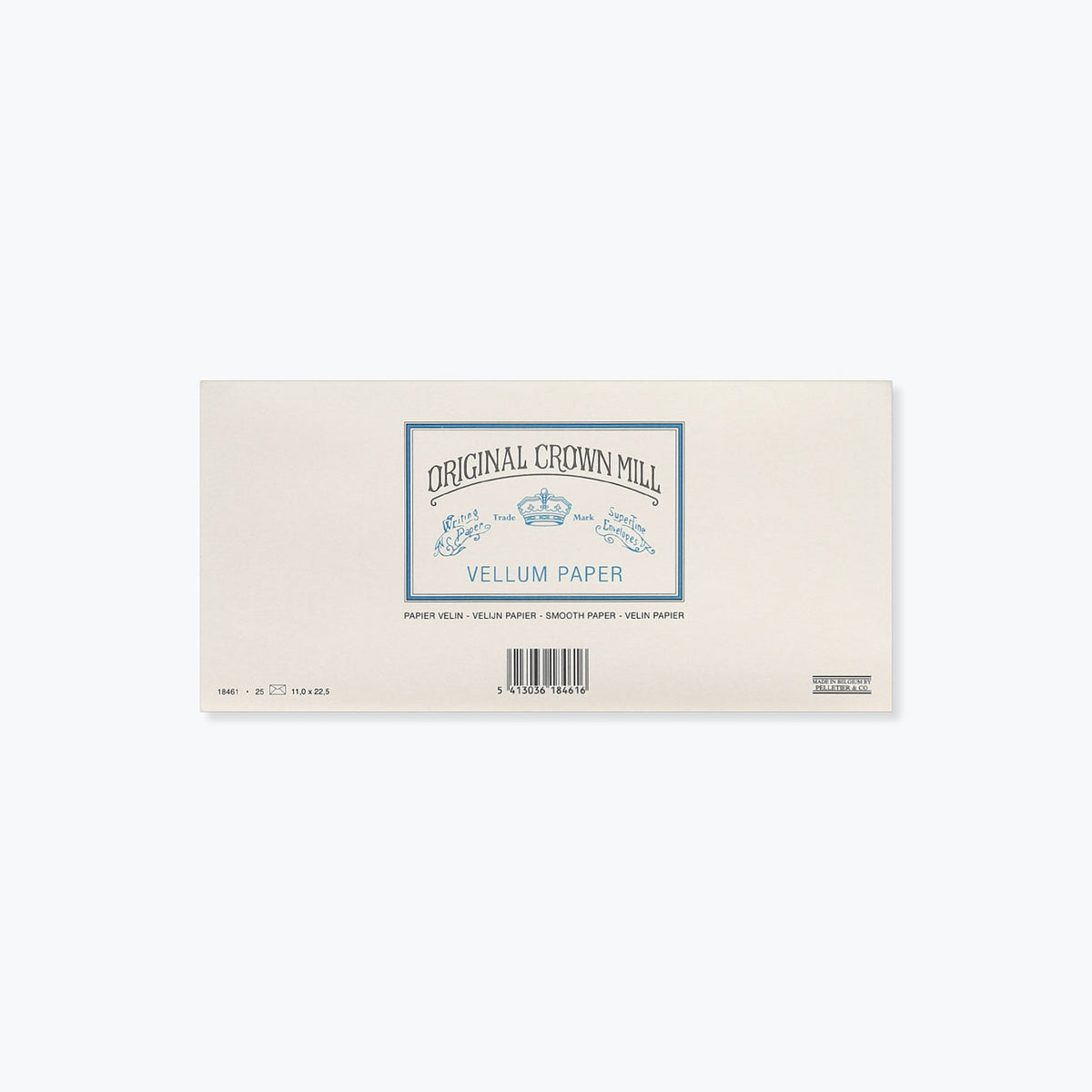 Crown Mill - Envelopes - Lined - DL - Vellum Cream