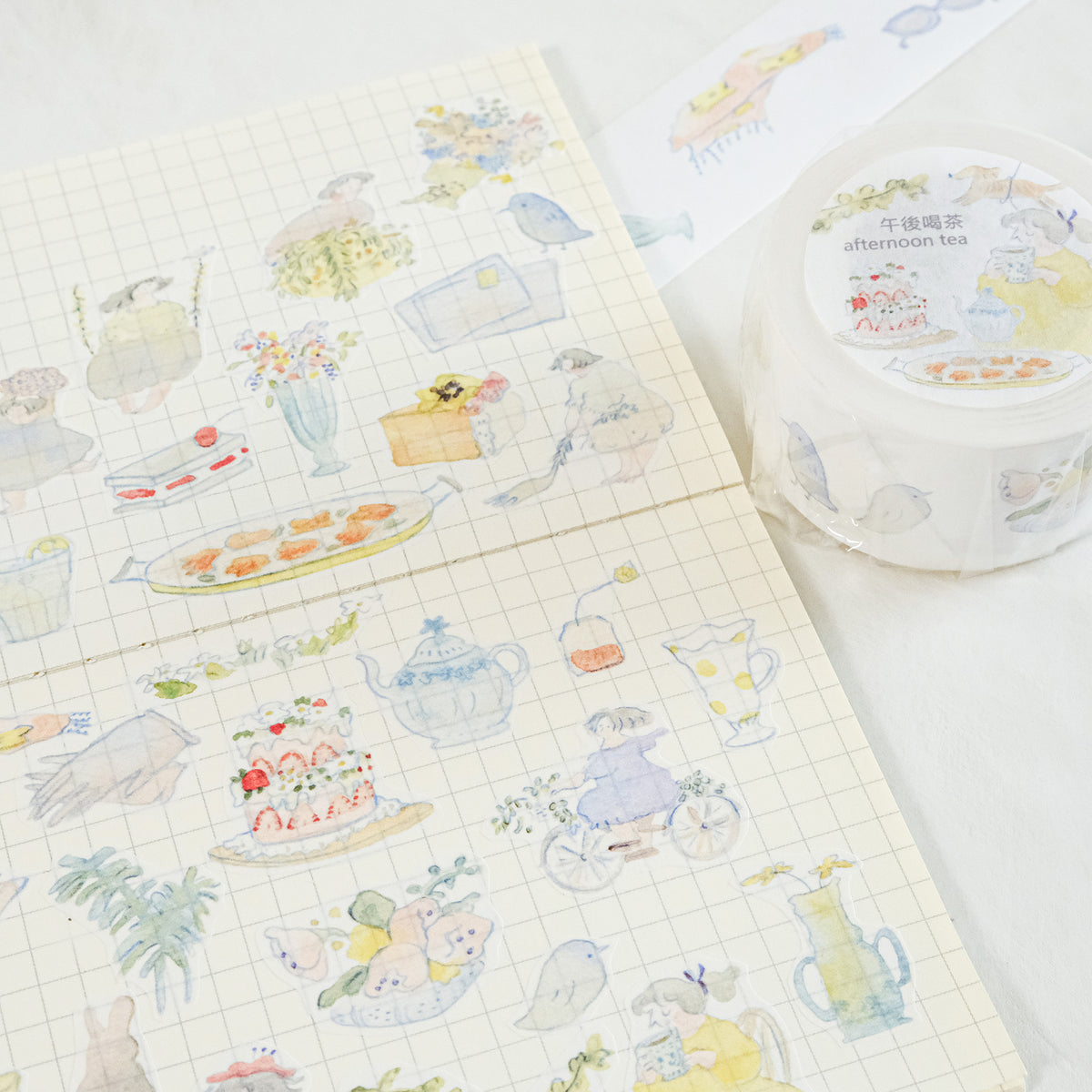 Dodolulu - Washi Tape - Afternoon Tea