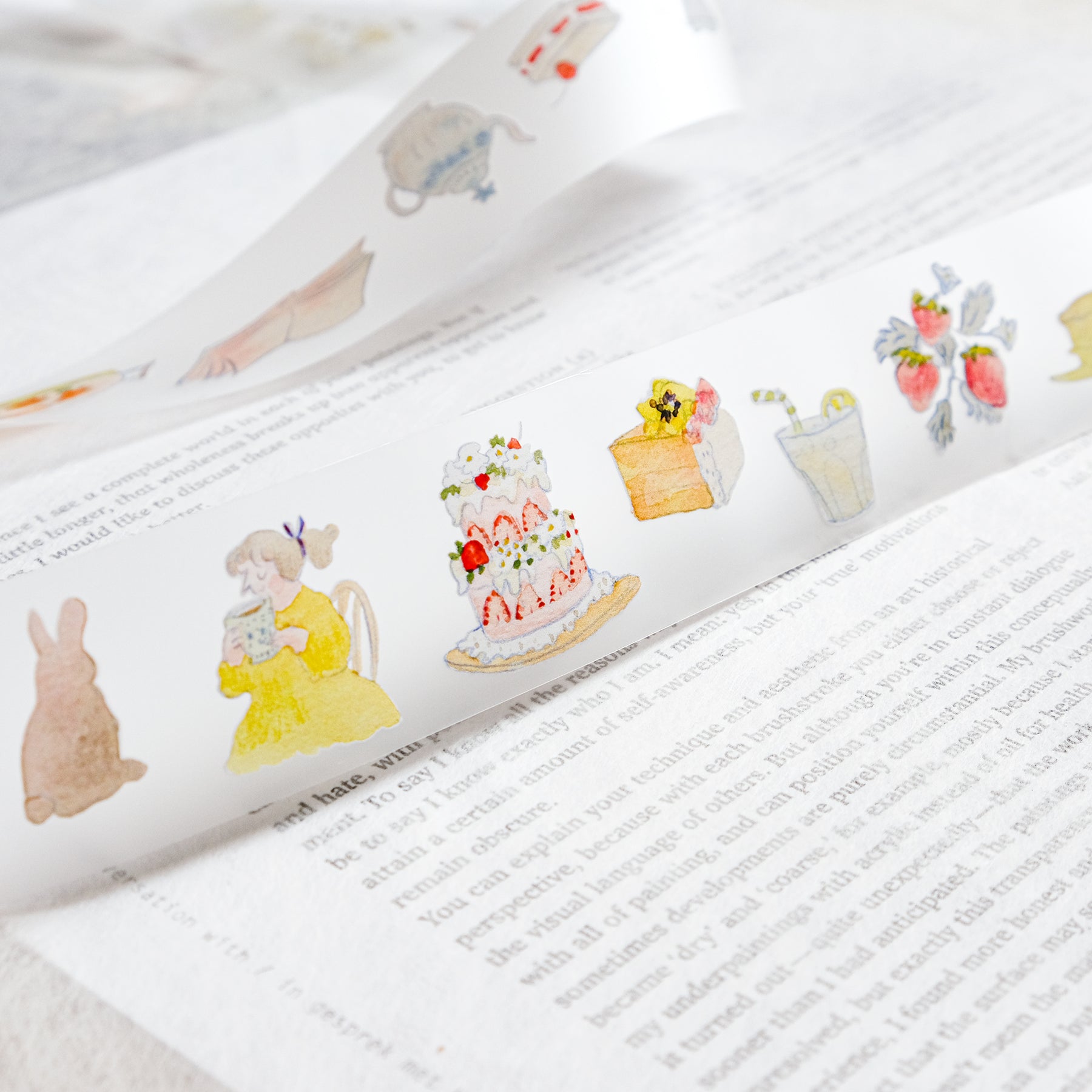 Dodolulu - Washi Tape - Afternoon Tea (PET)