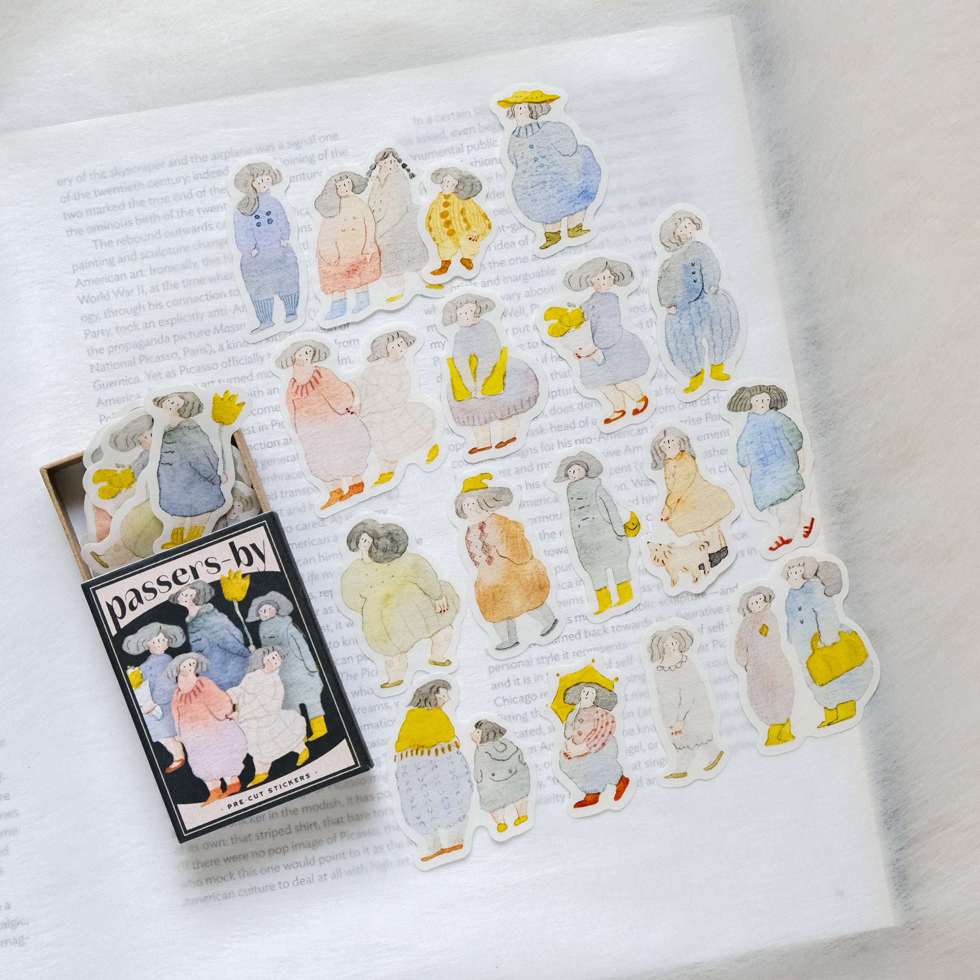 Dodolulu - Planner Sticker Matchbox - Passers By (02)