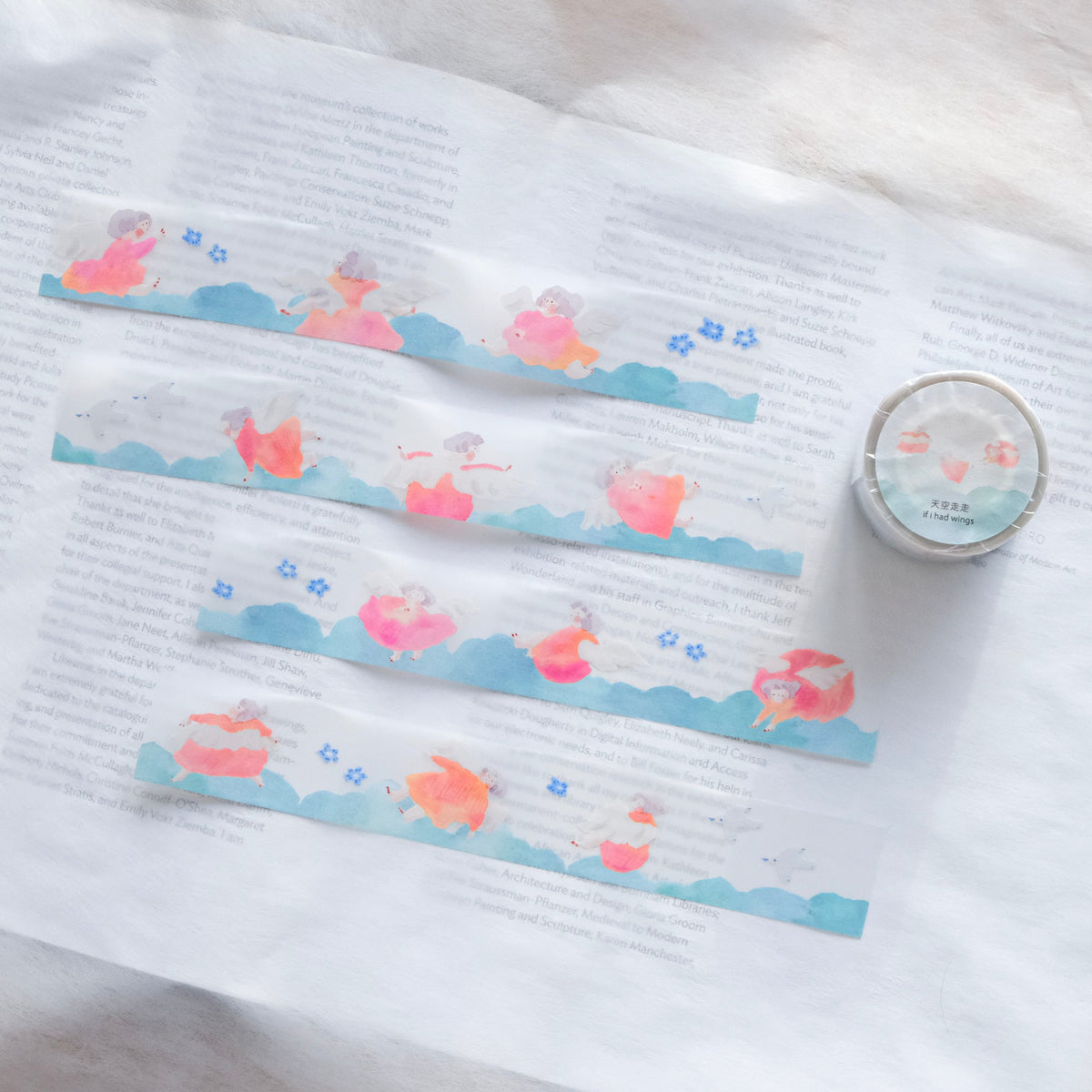 Dodolulu - Washi Tape - If I Had Wings (PET)