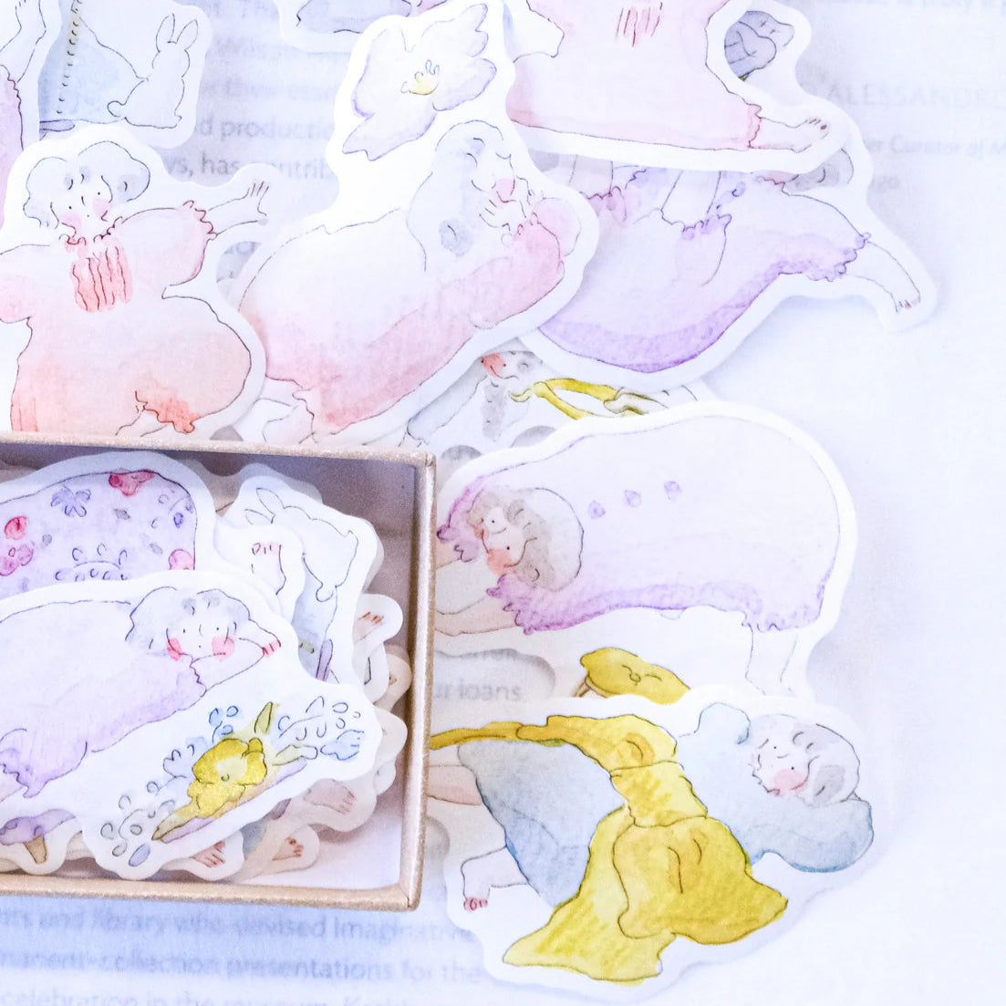 Dodolulu - Planner Sticker Matchbox - Lazy Day Comforts (09)