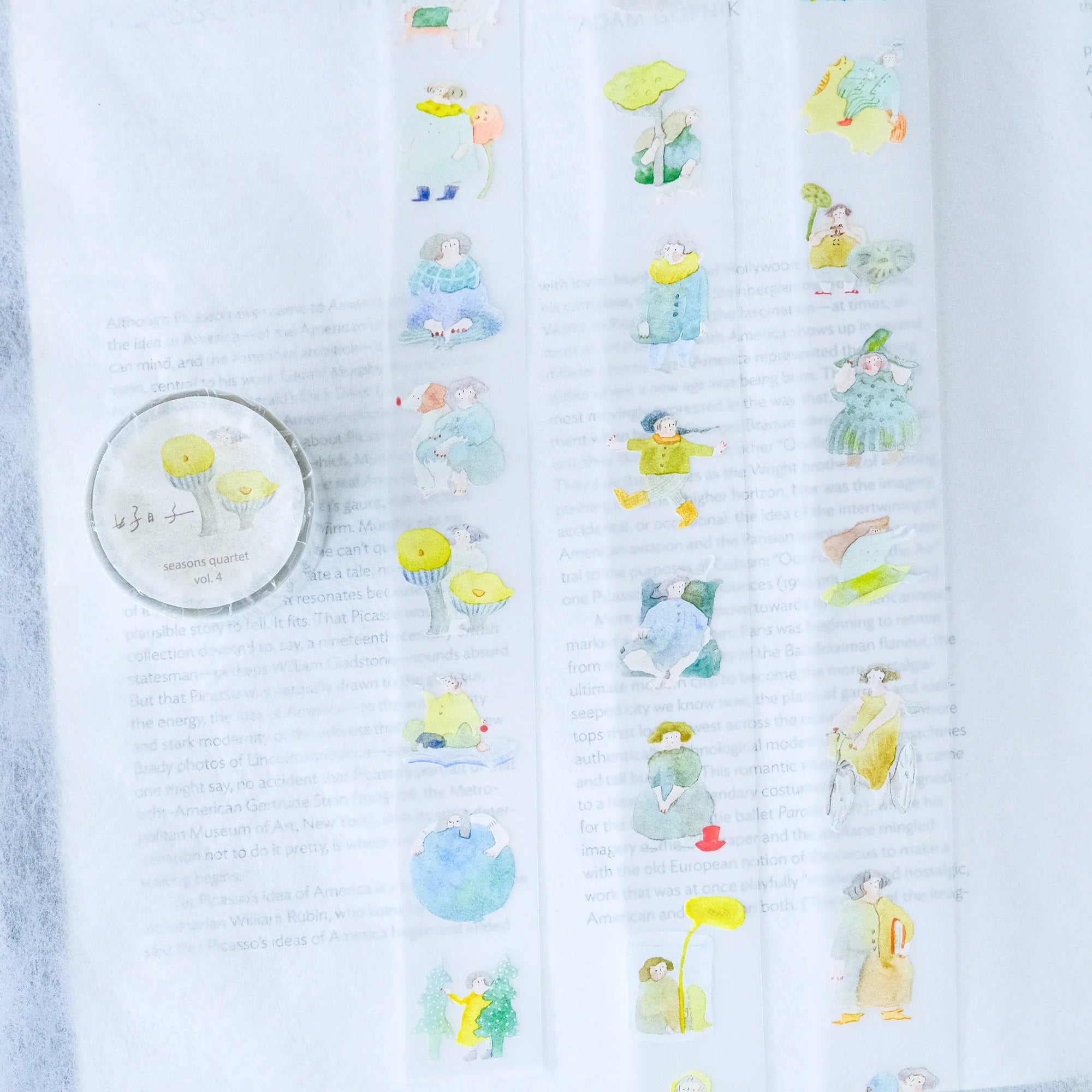 Dodolulu - Washi Tape - Seasons Quartet Vol. 4 (PET)